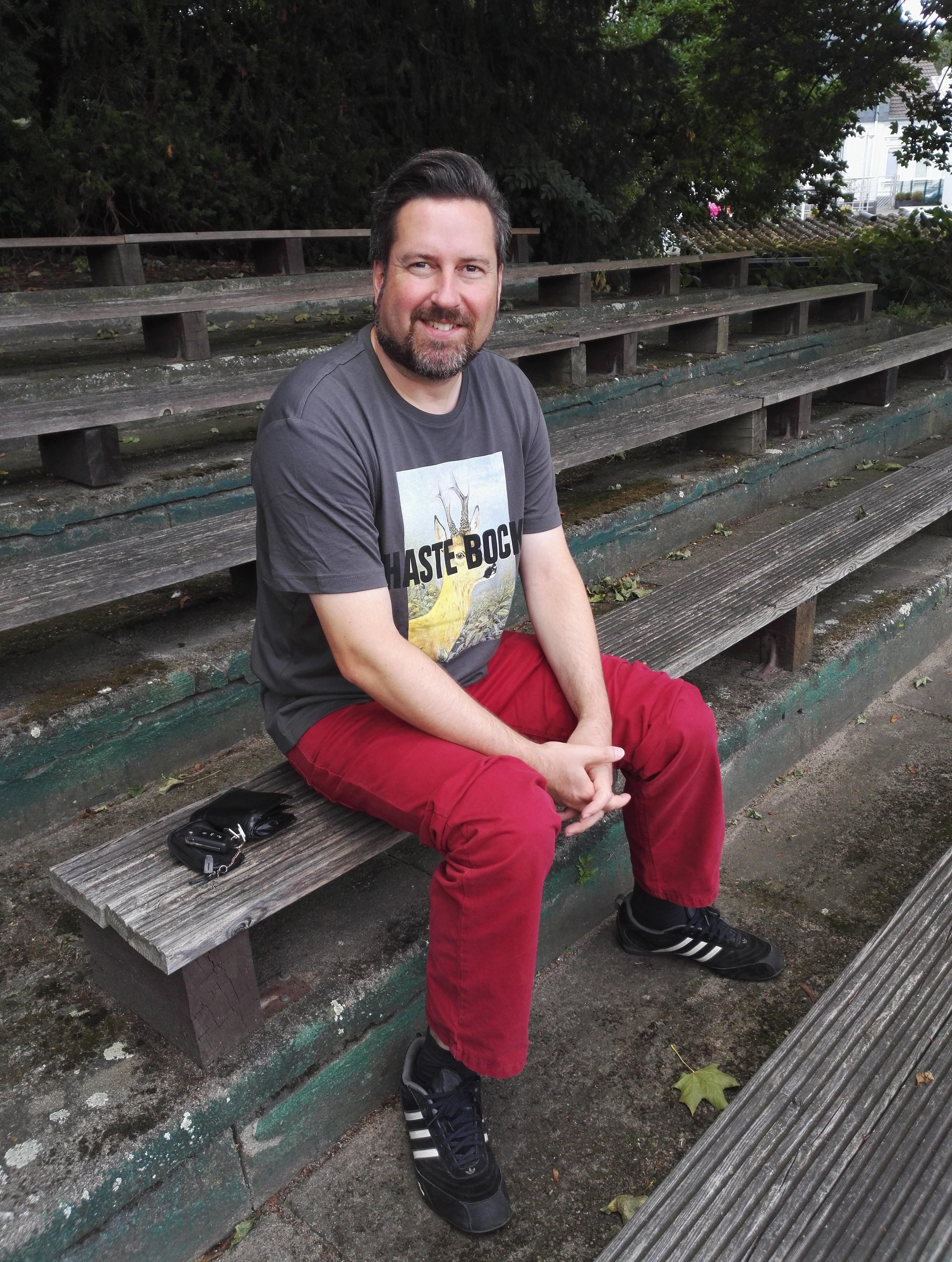 Unser Sportwart immer nah dabei!